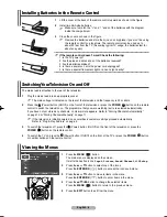 Preview for 8 page of Samsung PS-42C7HD Owner'S Instructions Manual