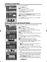 Preview for 30 page of Samsung PS-42C7HD Owner'S Instructions Manual