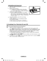 Preview for 10 page of Samsung PS-42C91HR Owner'S Instructions Manual