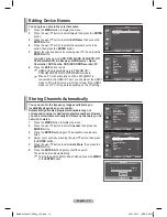 Preview for 14 page of Samsung PS-42C91HR Owner'S Instructions Manual