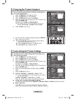 Preview for 19 page of Samsung PS-42C91HR Owner'S Instructions Manual