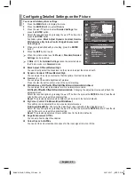 Preview for 20 page of Samsung PS-42C91HR Owner'S Instructions Manual