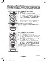 Preview for 42 page of Samsung PS-42C91HR Owner'S Instructions Manual