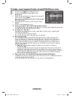 Preview for 73 page of Samsung PS-42C91HR Owner'S Instructions Manual