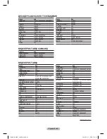 Preview for 96 page of Samsung PS-42C91HR Owner'S Instructions Manual