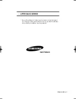 Preview for 62 page of Samsung PS-42D4S Owner'S Instructions Manual