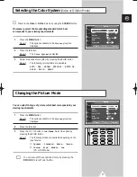 Preview for 17 page of Samsung PS-42D4ST Owner'S Instructions Manual