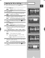 Preview for 19 page of Samsung PS-42D4ST Owner'S Instructions Manual