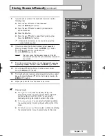 Предварительный просмотр 19 страницы Samsung PS-42D5SD Owner'S Instructions Manual