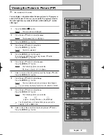 Предварительный просмотр 37 страницы Samsung PS-42D5SD Owner'S Instructions Manual