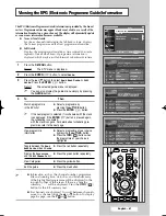 Предварительный просмотр 61 страницы Samsung PS-42D5SD Owner'S Instructions Manual