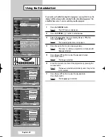 Предварительный просмотр 62 страницы Samsung PS-42D5SD Owner'S Instructions Manual