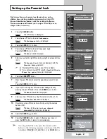 Предварительный просмотр 67 страницы Samsung PS-42D5SD Owner'S Instructions Manual