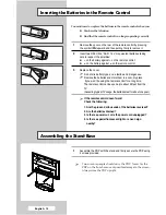 Preview for 10 page of Samsung PS-42D7HD Owner'S Instructions Manual