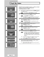 Preview for 16 page of Samsung PS-42D7HD Owner'S Instructions Manual