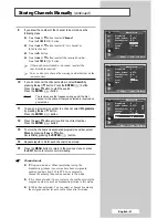 Preview for 21 page of Samsung PS-42D7HD Owner'S Instructions Manual