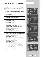 Preview for 39 page of Samsung PS-42D7HD Owner'S Instructions Manual