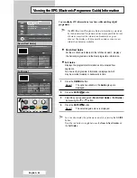 Preview for 64 page of Samsung PS-42D7HD Owner'S Instructions Manual