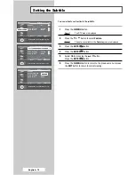 Preview for 72 page of Samsung PS-42D7HD Owner'S Instructions Manual