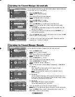 Preview for 22 page of Samsung PS-42E71HD Owner'S Instructions Manual