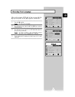 Preview for 17 page of Samsung PS-42P2ST Owner'S Instructions Manual