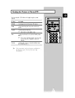 Preview for 27 page of Samsung PS-42P2ST Owner'S Instructions Manual