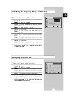 Preview for 39 page of Samsung PS-42P2ST Owner'S Instructions Manual