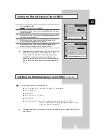 Preview for 43 page of Samsung PS-42P2ST Owner'S Instructions Manual