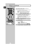 Preview for 200 page of Samsung PS-42P2ST Owner'S Instructions Manual