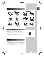 Preview for 3 page of Samsung PS-42P4A Owner'S Instructions Manual