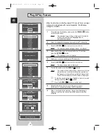 Preview for 16 page of Samsung PS-42P4A Owner'S Instructions Manual