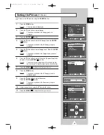 Preview for 29 page of Samsung PS-42P4A Owner'S Instructions Manual