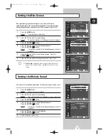 Preview for 35 page of Samsung PS-42P4A Owner'S Instructions Manual