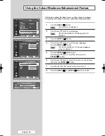 Preview for 38 page of Samsung PS-42P4A1R Owner'S Instructions Manual