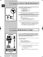 Preview for 12 page of Samsung PS-42P4H Owner'S Instructions Manual