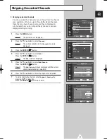 Предварительный просмотр 21 страницы Samsung PS-42P4H Owner'S Instructions Manual