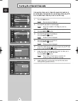 Предварительный просмотр 22 страницы Samsung PS-42P4H Owner'S Instructions Manual