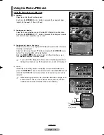 Preview for 33 page of Samsung PS-42P7HD Owner'S Instructions Manual