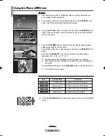 Preview for 34 page of Samsung PS-42P7HD Owner'S Instructions Manual