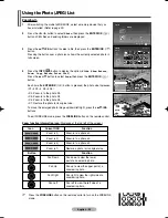 Preview for 35 page of Samsung PS-42P7HD Owner'S Instructions Manual