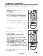 Preview for 38 page of Samsung PS-42Q91H Owner'S Instructions Manual