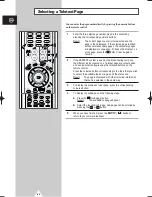 Preview for 60 page of Samsung PS-42S4S Owner'S Instructions Manual