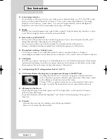 Preview for 2 page of Samsung PS-42S4S1R Owner'S Instructions Manual