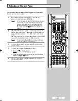 Preview for 57 page of Samsung PS-42S5H Owner'S Instructions Manual