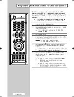 Preview for 66 page of Samsung PS-42S5H Owner'S Instructions Manual