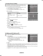 Preview for 19 page of Samsung PS-50A756 User Manual