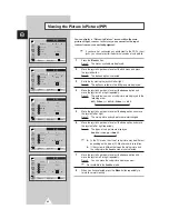 Предварительный просмотр 26 страницы Samsung PS-50P2HT Owner'S Instructions Manual