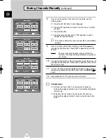 Preview for 20 page of Samsung PS-50P4H Owner'S Instructions Manual