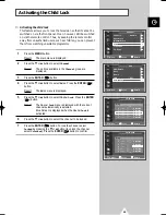 Preview for 25 page of Samsung PS-50P4H Owner'S Instructions Manual