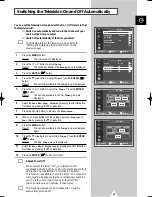 Preview for 45 page of Samsung PS-50P4H Owner'S Instructions Manual